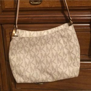Tan & Cream Michael Kors Purse